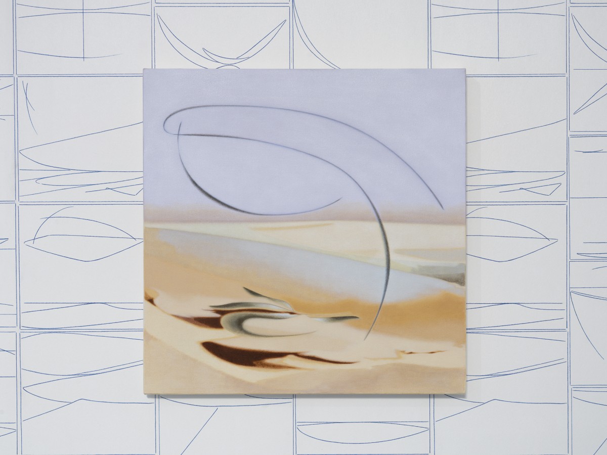 Julie Beaufils, Untitled, 2021, 60 x 60 cm, oil on canvas. Courtesy Galerie Balice / Private collection. Picture: Julien Gremaud