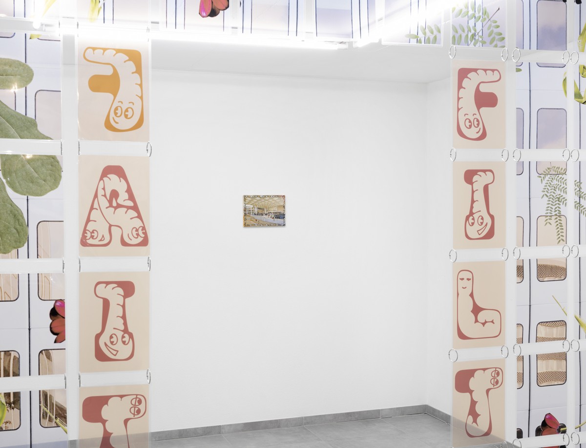 Elif Saydam, Cleaning up the neighborhood, exhibition view,  All Stars Lausanne.