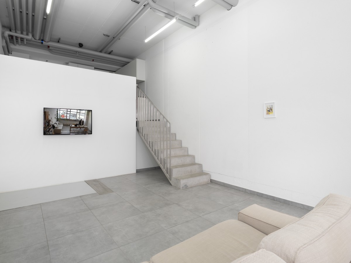 Cassidy Toner, Continuity Creep, exhibition view, All Stars, Lausanne.