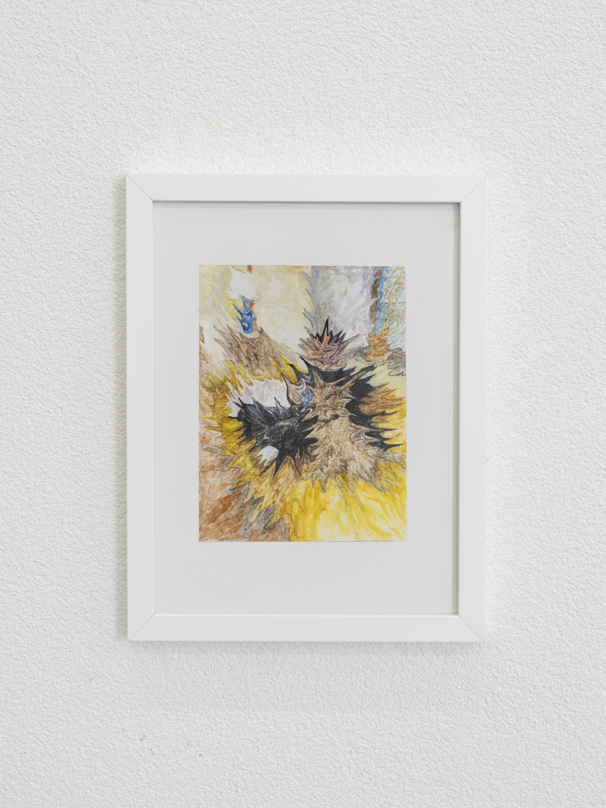 Cassidy Toner, Jean-Claude’s couch, 2023, watercolor on paper 26,2 x 20,2 cm