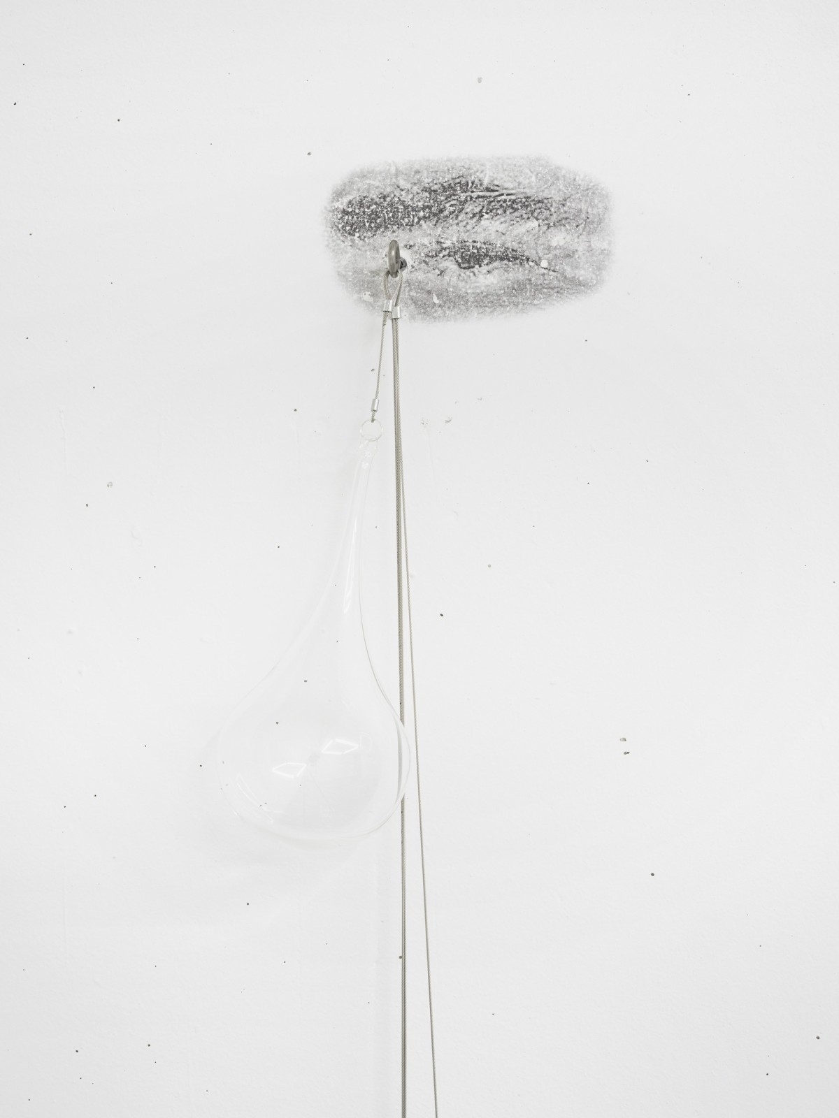 Giovanna Belossi, Good by to them, he had to go, 2022, transfer, wire, metal, glass, All Stars, Lausanne